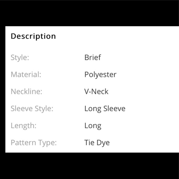 Tie Dye Pajama Set - Picture 5 of 5